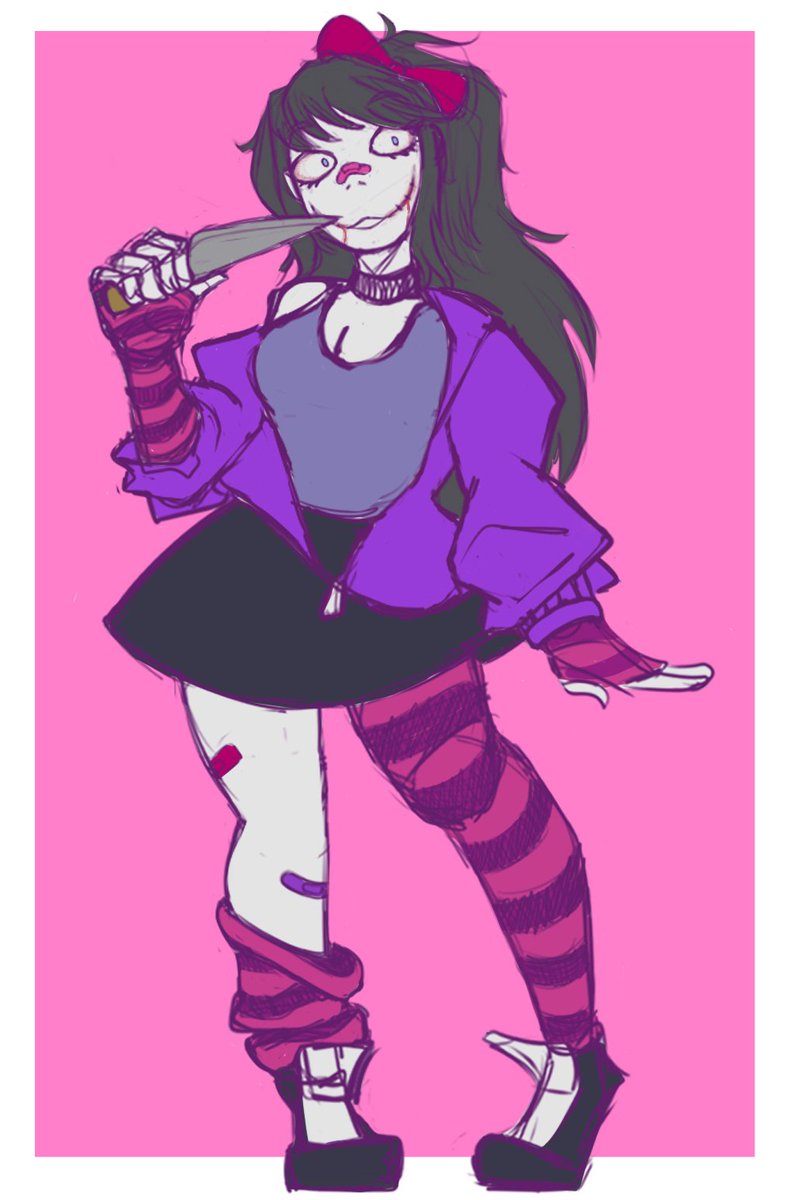 loki_snake's tweet photo. Feliz Halloween!

Se que esta medio culero pero casi todos los años subo un dibujo en Halloween y no queria faltar este año siendo que mi arte progresó un monton.

Esta vez no es un OC, sino una creepypasta! Quizas algun dia hable de creepys en un video (aunque no sea Halloween) https://t.co/6yHUAgI38V