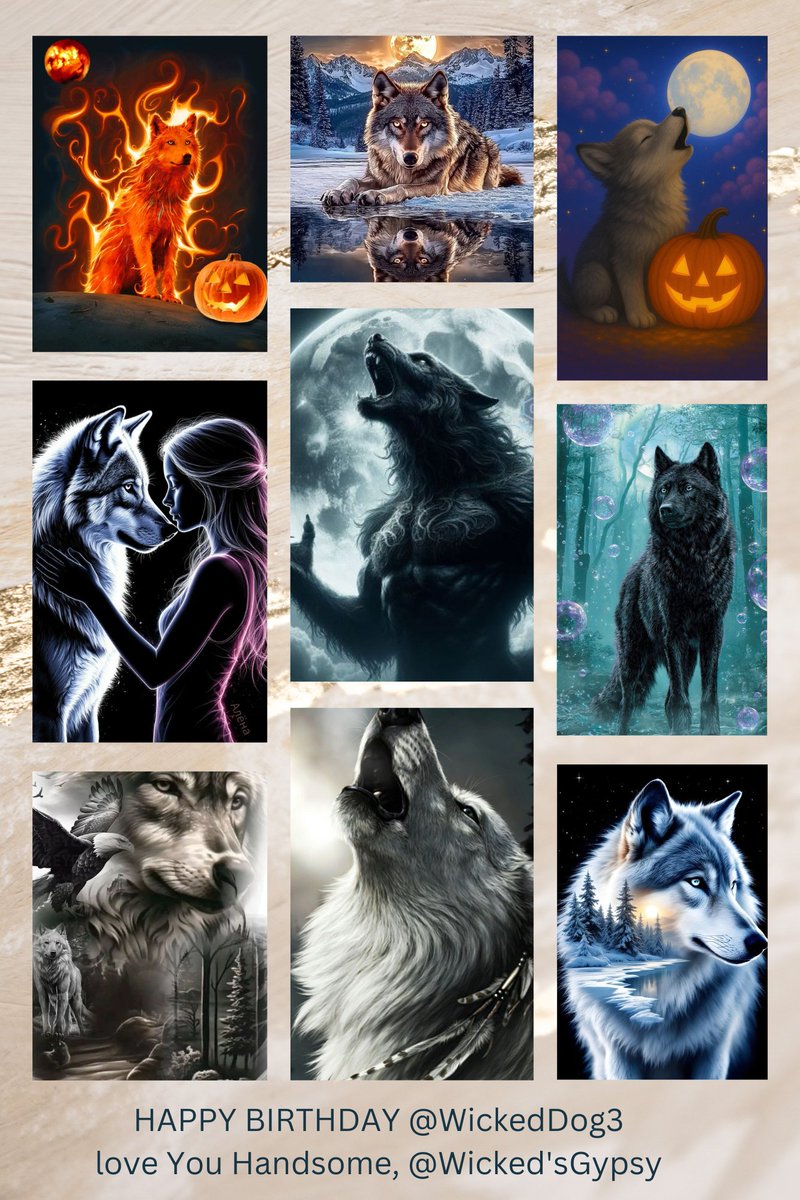 It's our Alpha's Birthday and what a legend he is Happy Birthday To The Handsome <a href="/WickedDog3/">Wicked Dog</a> we Love you🩷🩷