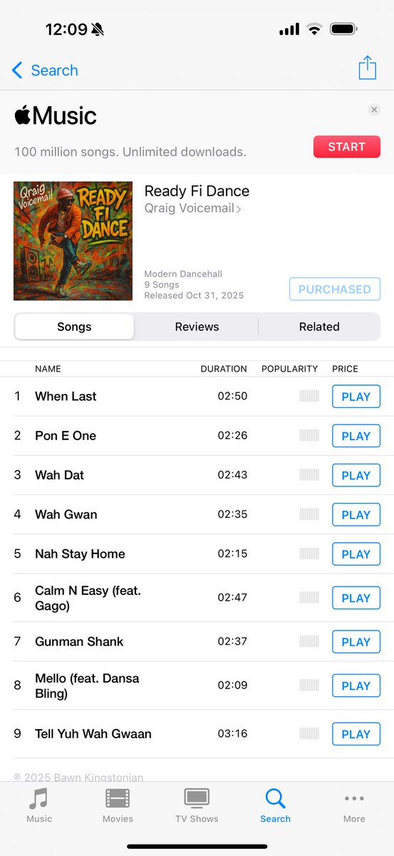 I Just Bought <a href="/Qraigvoicemail/">Q jackson</a> Ready Fi Dance New Album On ITunes . Salute <a href="/VOICEMAILMUSIC/">Voicemail Music</a> <a href="/Kevynvoicemail/">https://onerpm.link/KevynVSkillvchi May 9th</a>