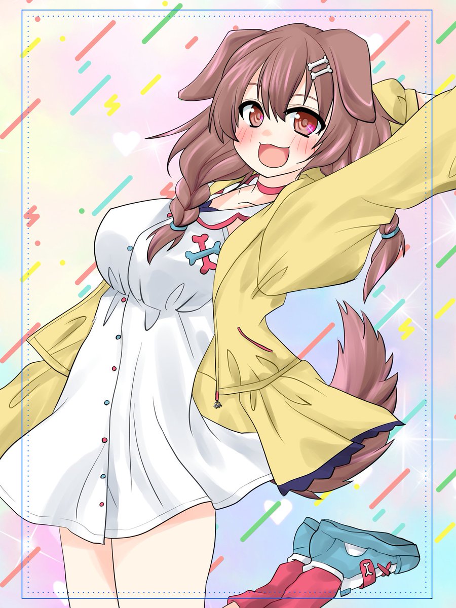 #今月描いた絵を晒そう
今月はデジタル5枚、アナログ(スケブ)4枚描きました。
最近あんま書いてないかなと思ってたけど、月の前半にまぁまぁ描いてましたね
来月もがんばるぞ

#できたてころね