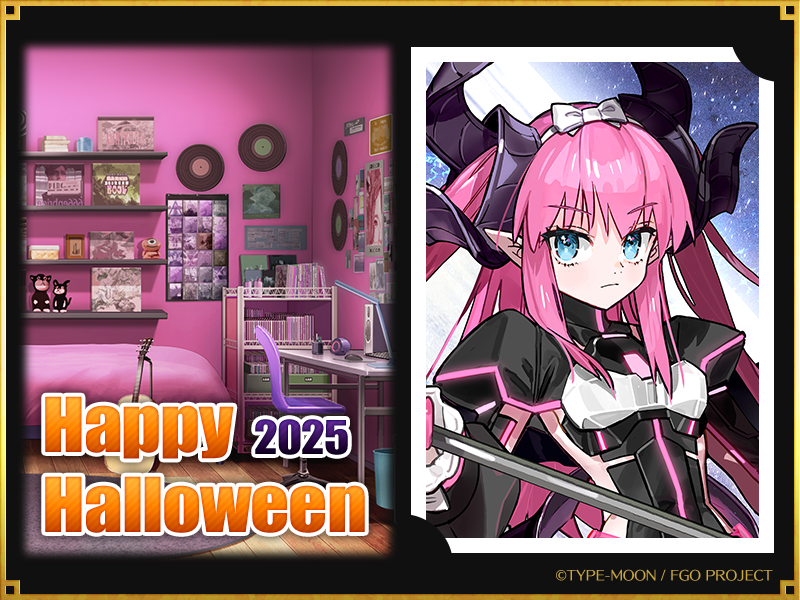 SGJfG4WT4z6c5kM's tweet image. ハロウィンカードが届きました★
#FGOメルマガ