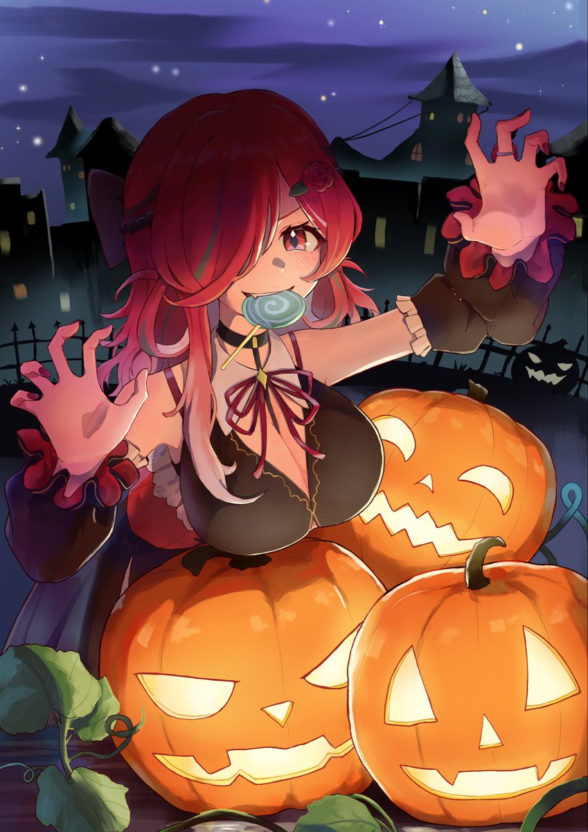 🎃Happy Halloween🎃
. . . . . . . . . . . . . . . . . . . . . . . . . .    

ばぁ～～～.ᐟ.ᐟ
良いハロウィンにするんだぞ～～ꕤ︎︎·͜·

▼ Illustrator
shixnpe様
. . . . . . . . . . . . . . . . . . . . . . . . . .

#ホラー布教部