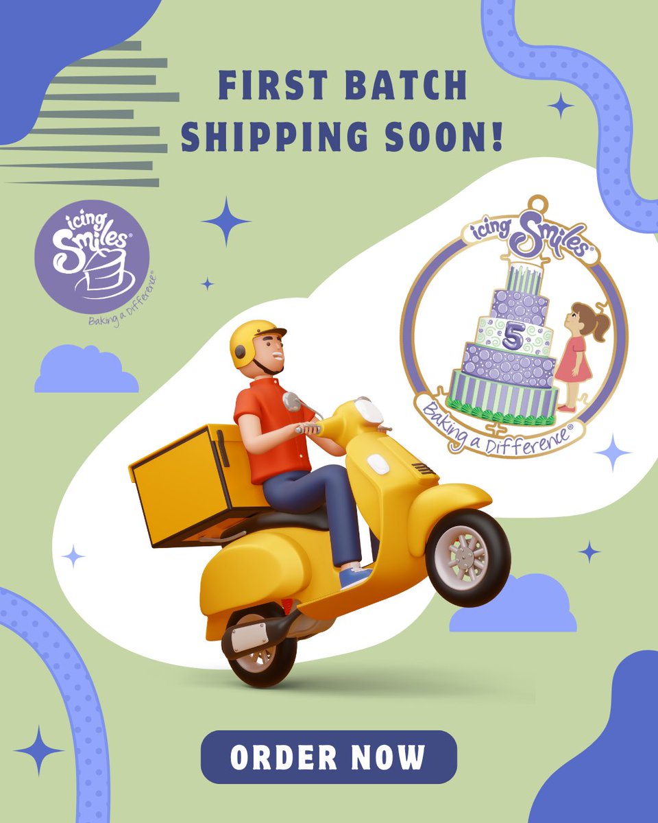 🎁 The first batch of our 2025 Icing Smiles ornaments will be mailed out this weekend! 🎉

✨ Order yours today and help us continue to bake a difference: givebutter.com/2025ornament