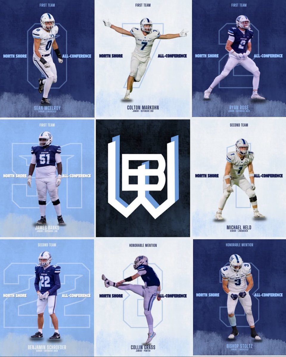 Congrats on all the 2025 North Shore All-Conference Defensive Award Winners! Congrats to all my teammates on an amazing season. Can’t wait until next year! 

<a href="/3ean_McElroy/">Sean McElroy</a> <a href="/CMarkohn/">Colton Markohn</a> <a href="/RyanRose_24/">Ryan Rose</a> <a href="/JamesBanks1478/">James Banks</a> <a href="/m1chael_held/">Michael Held</a> <a href="/GrassCollin1/">Collin Grass 2027 QB</a> <a href="/BishopStoltz27/">Bishop Stoltz</a> <a href="/Benschroeder151/">Benjamin Schroeder</a>