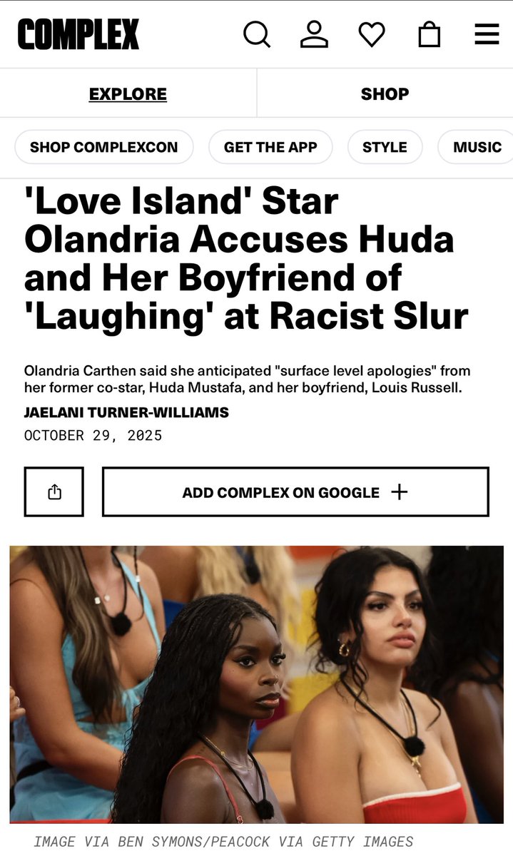 rach_6977's tweet image. are yall fucking dumb? slow? what the fuck kind of headline is this? not only is it a LIE that can be easily disproven, it reeks of bias.. I don’t even need to read the rest of this fuck ass article to know that. COMPLEX? what a shame. a pathetic and talentless shame.…