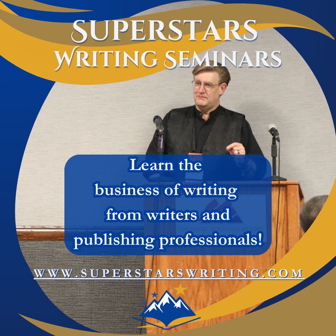Learn the business of writing from experienced professionals like <a href="/CaveoPrincipia/">James A. Owen</a> at Superstars Writing Seminars! Registration for February 2026 is live now: superstarswriting.com
#WriterCommunity  #WritingCommunity