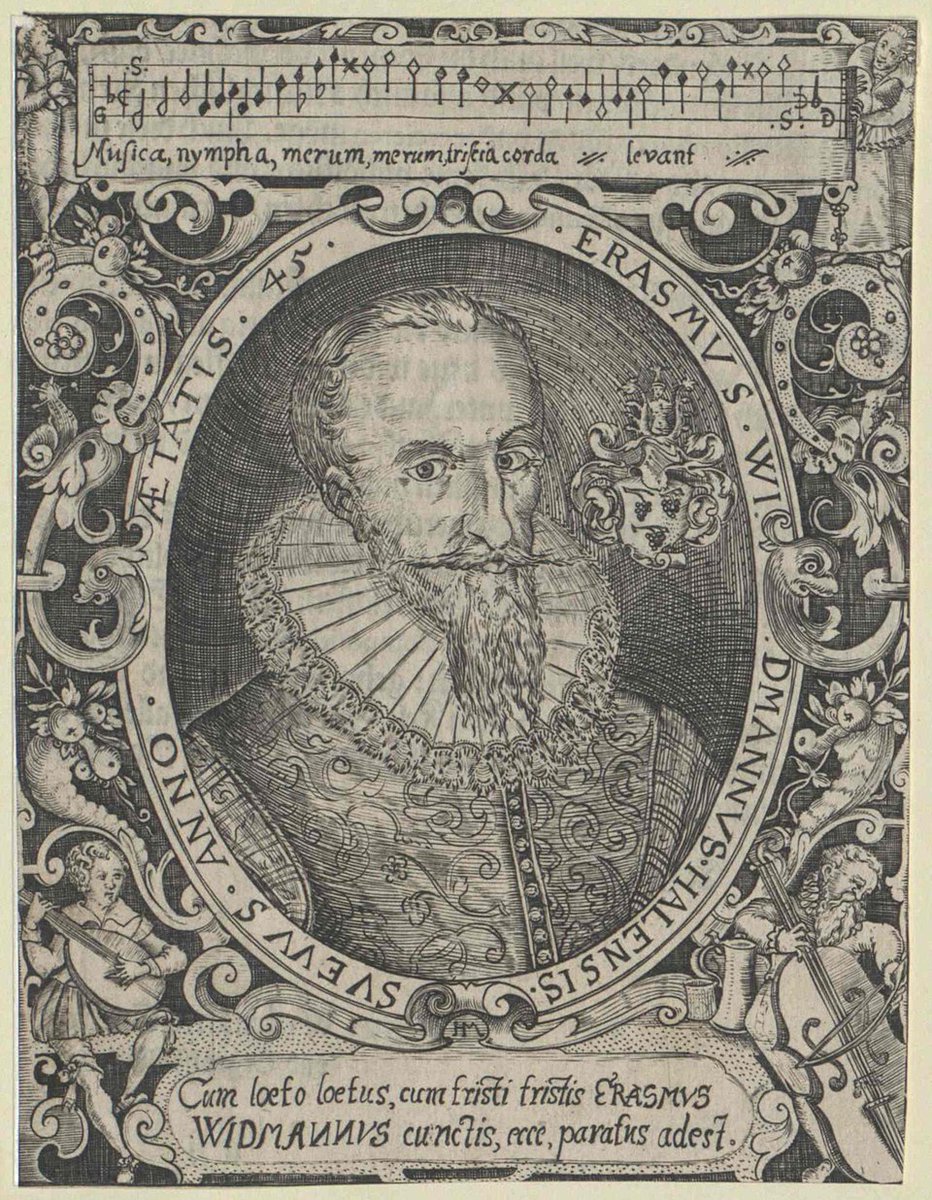 nikolausmella's tweet photo. Today marks the 391st anniversary of the death of the German #organist & #baroque composer, Erasmus #Widmann. :-) 🍁 † Rothenburg ob der Tauber 🇩🇪 #Deutschland
Engraving attributed to Johann Georg Mentzel (1677–1743). Österreichische Nationalbibliothek, #Wien. https://t.co/C8Wv5HZ7rd