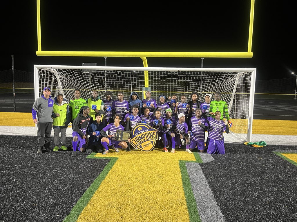 Congratulations to our Section VI Class B Champions Lafayette