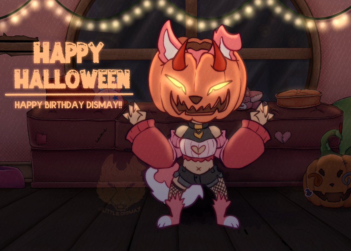 I hope you brought me some cake!
Please join me for my birthday stream! There's friends, chaos, and me! Very spooky!
#Vtuber #VtuberEN 

twitch.tv/little_dismay