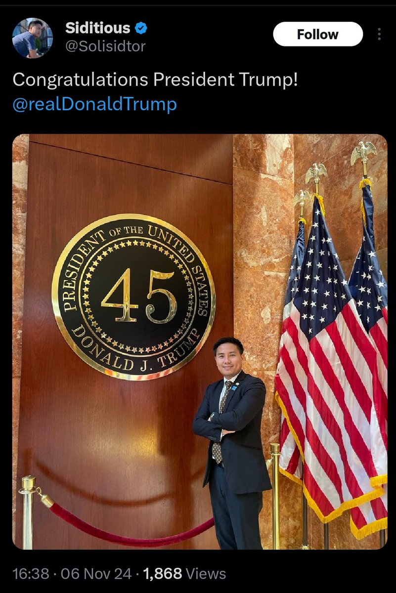 aca5577's tweet photo. @Solisidtor Pelacur Trump https://t.co/HDhTmu80gH
