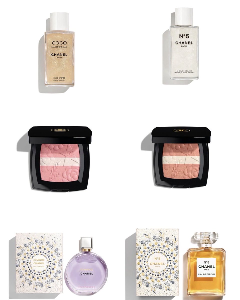 pre_withploy's tweet image. Chanel beauty holiday 2025 💙❄️☃️