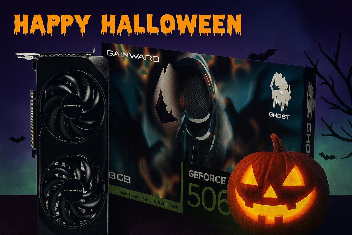 🎃👻 HAPPY HALLOWEEN from GAINWARD! 👻🎃 この季節にぴったりの