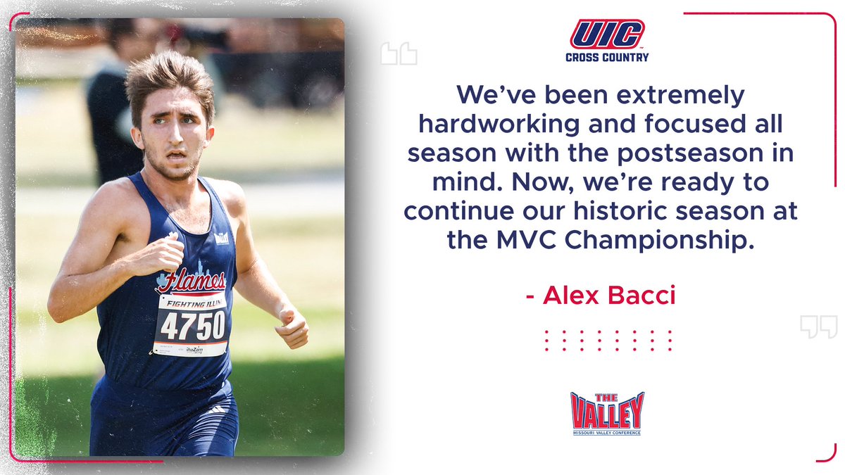 UIC_XCTF's tweet image. Insight from two of our Cross Country Team Captains on the @mvcsports Championships tomorrow🏆🫡

#ChicagoCollegeTeam
