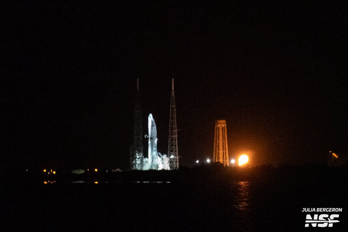 Well, we saw a moment. A fleeting moment of New Glenn test fire. Now we wait and see what the plan is for the rest of tonight.