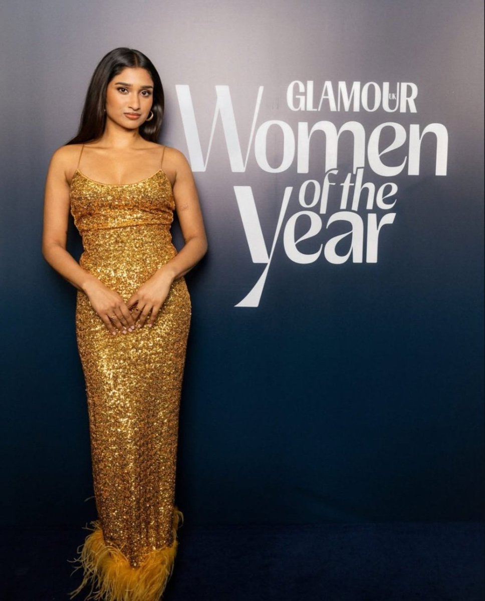 archivesethu's tweet image. varada sethu at the 2025 glamour women of the year red carpet