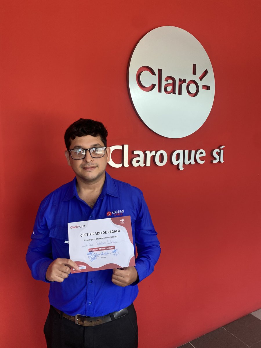 ¡Felicitamos a nuestra ganadores!🌟

Ellos participaron en nuestra dinámica gracias a Claro Club y Tuanis. Disfrutaron de un certificado de consumo Tuanis San Juan del Sur. 🍹🏖️

Gracias por ser parte de nuestras experiencias y seguir compartiendo con nosotros al máximo.