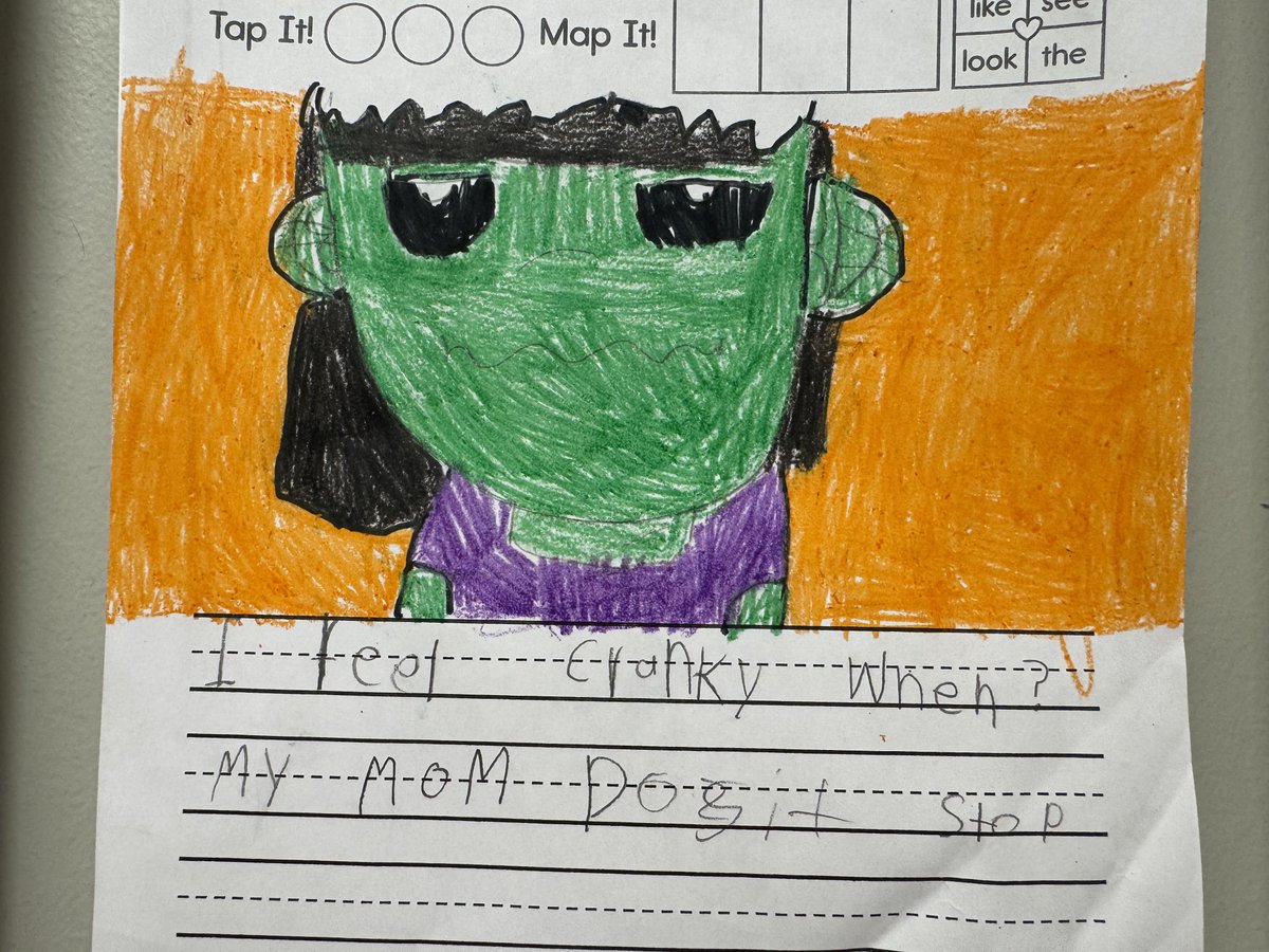 Nothing scary about great writing! 📝💚 After reading Crankenstein, our Kinder Cubs shared what makes them cranky — and the results were spook-tacularly cute! 👻
#KinderCubs #BeCannonProud #CanKinder <a href="/canSTEM/">Cannon Cubs</a>
