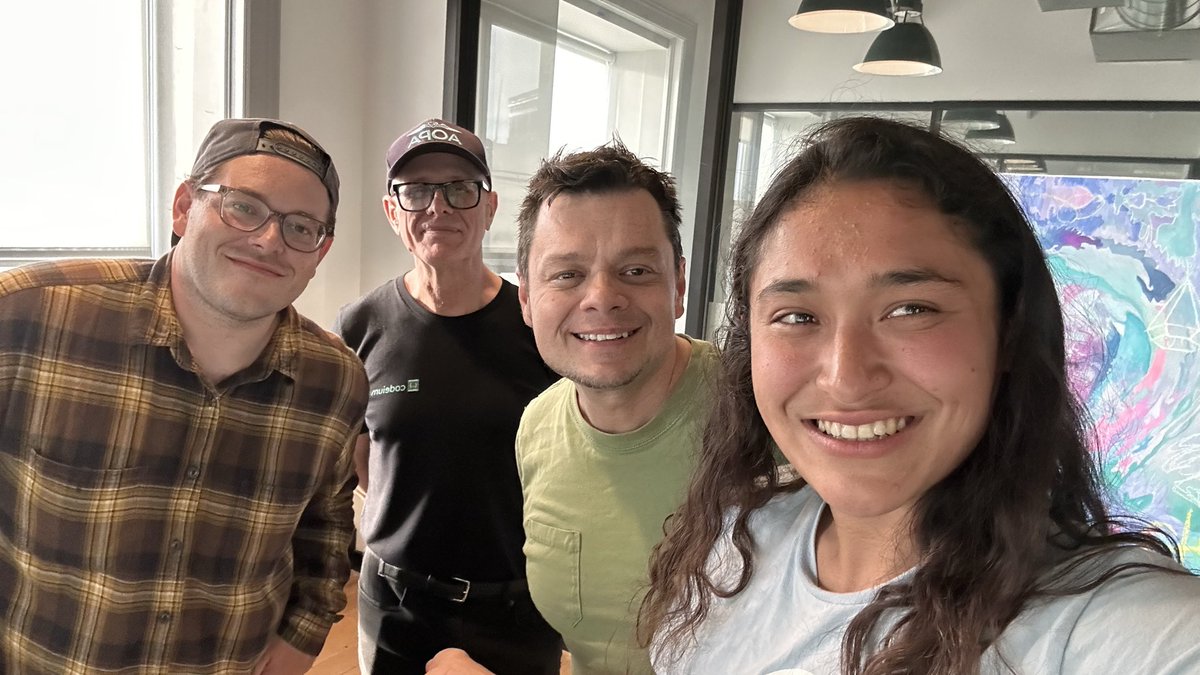 so nice to work in a wonderful collaborative space of amazing genius people!