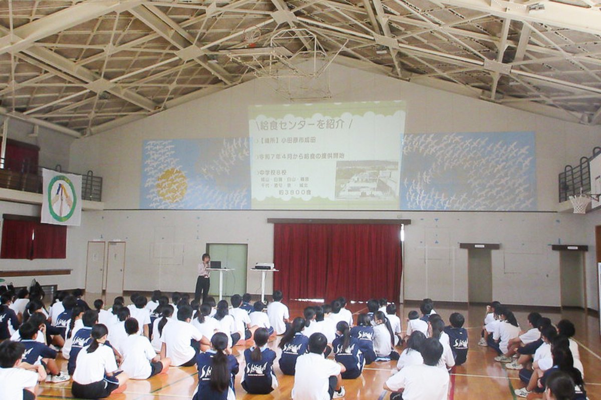 CURIOSCHOOL's tweet image. 【小田原市立酒匂中学校で「学校給食探究プロジェクト」がスタートしました！】
curioschool.com/news/JYaE_LQU