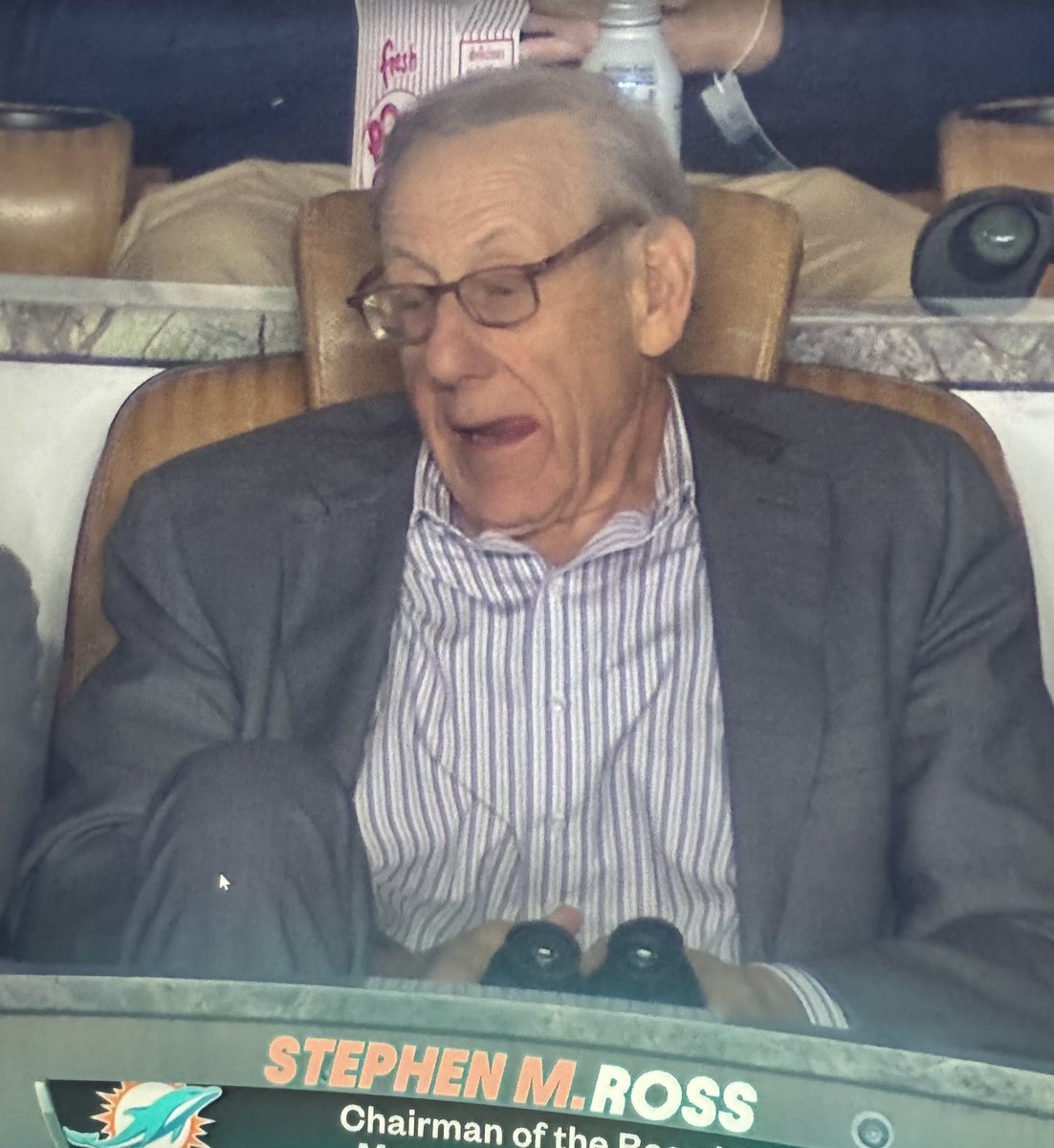 Look at this clown bro