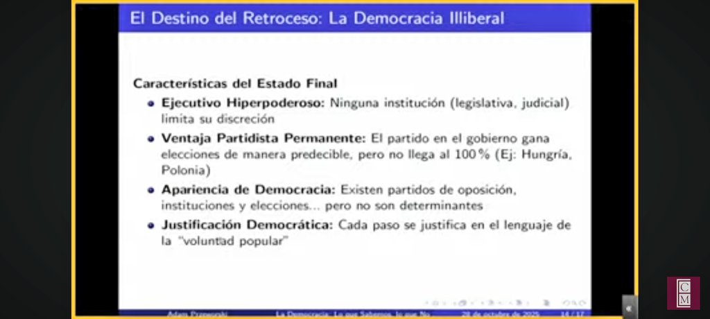 "Somos el país más democrático del mundo..."