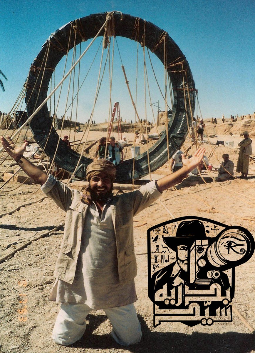 SayedBadreya's tweet photo. Sayed Badreya in the film Stargate #sayedbadreya  #Egypt https://t.co/Iy0u26fUDu