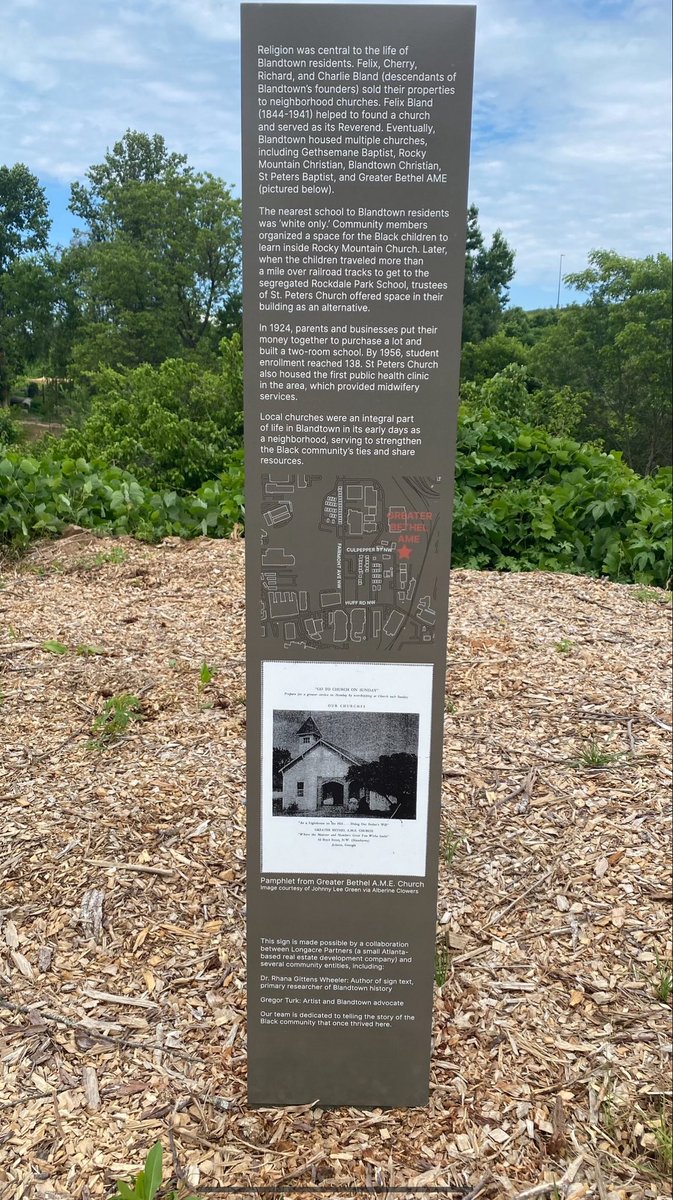 <a href="/HowEPhil/">Eric Phillips</a> Beltline’s Blandtown bridge over the CSX line to the Waterworks will go over the area of a former African American neighborhood beside the rail line which was reconstituted a few years ago by some of the current inhabitants but has sadly become overgrown again.