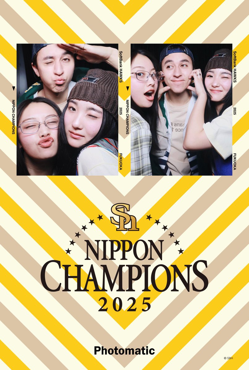 祝・ホークス日本一！／ COMING SOON 福岡ソフトバンクホークスの