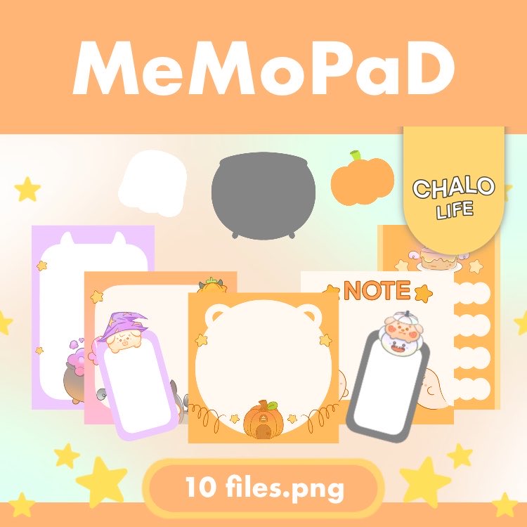 cchalolife's tweet photo. 🎃✨MEMOPAD Halloween โน้ตน่ารักธีมฮาโลวีน👻
- 10 files.png
- ใช้สรุปหัวข้อที่สำคัญ

ส่วนตัว 30 ฿
���ชิงพาณิชย์ 69 ฿

⭐️สนใจ/สอบถามเพิ่มเติม ทักมาได้เลยค่ะ⭐️
#โน๊ต #โน้ตน่ารัก https://t.co/WSztC01L3o