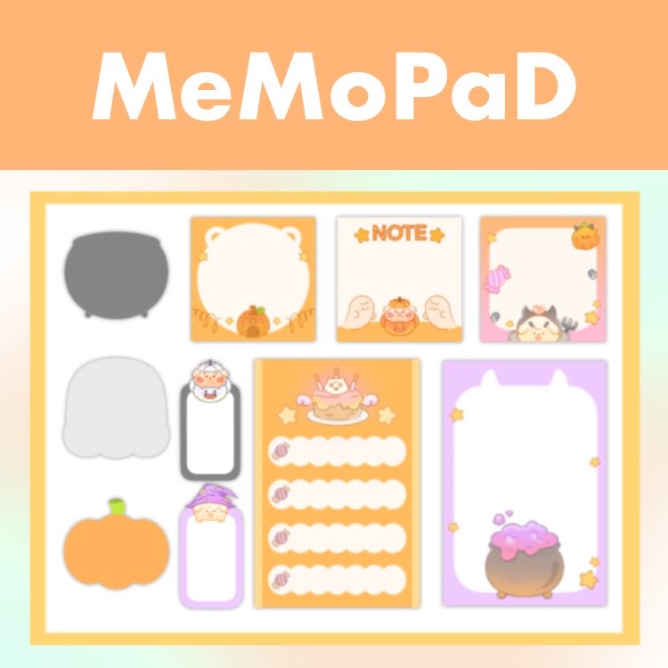 cchalolife's tweet photo. 🎃✨MEMOPAD Halloween โน้ตน่ารักธีมฮาโลวีน👻
- 10 files.png
- ใช้สรุปหัวข้อที่สำคัญ

ส่วนตัว 30 ฿
���ชิงพาณิชย์ 69 ฿

⭐️สนใจ/สอบถามเพิ่มเติม ทักมาได้เลยค่ะ⭐️
#โน๊ต #โน้ตน่ารัก https://t.co/WSztC01L3o