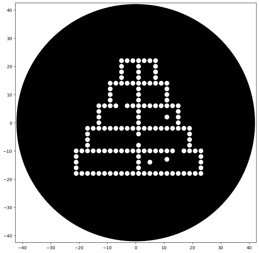 HTGAA Week 3 is lab automation! 🤖

I wrote a script to program a virtual Opentrons robot to draw my Djoser Genomics pyramid simulateing robots pipetting 100+ dots of fluorescent E.coli as manually it is slow &amp; error-prone.

#HTGAA #synbio #Opentrons #automation #bioinformatics