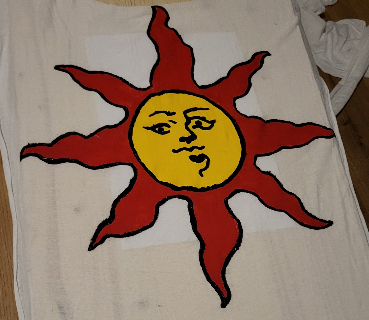 Not to myself: Do not spray paint metal onto solair helmet IN THE BASEMENT. Hope you guys have a great #Halloween2025!

#gamedev #DarkSouls