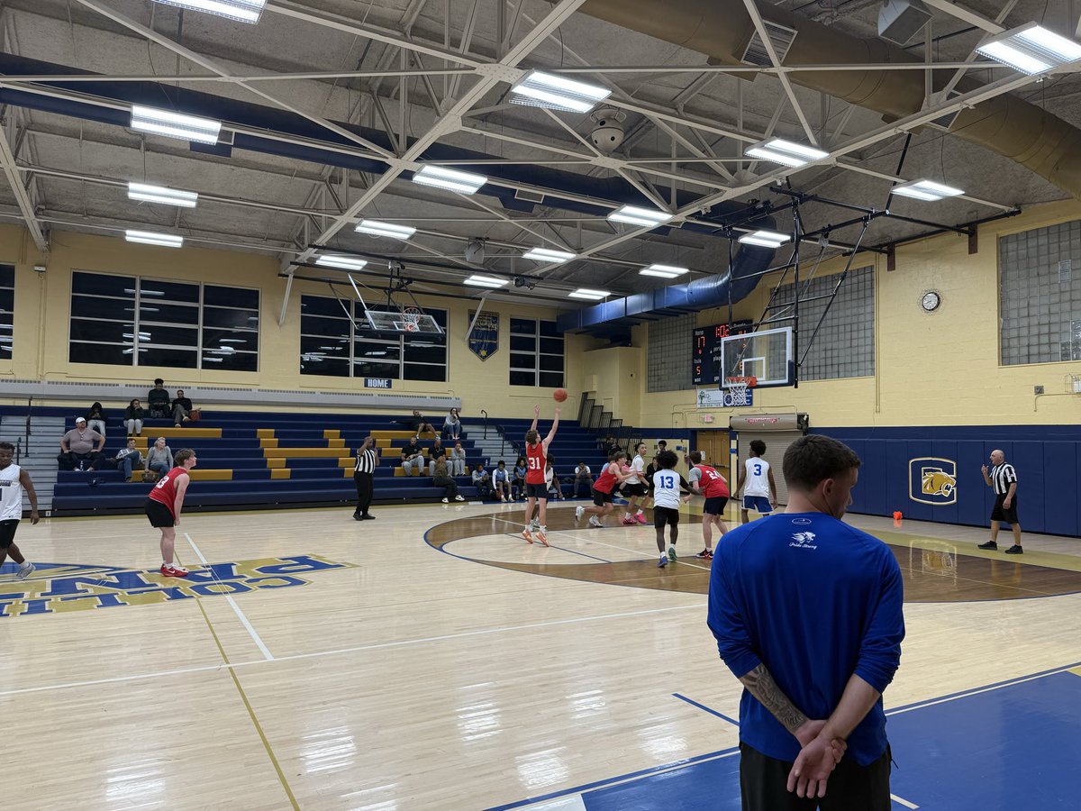 Watching a fun Colonial battle at Colls Fall League, Haddon TWP against Sterling