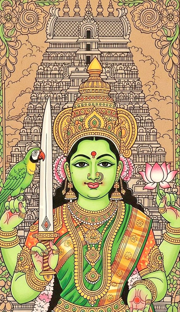 Indic_Vibhu's tweet image. ।। ॐ श्री मिनाक्ष्यै नमः।।