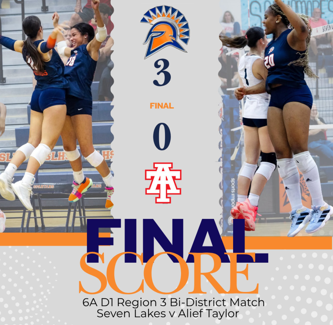 BI-DISTRICT CHAMPS!✅

Thank you to all the fans, admin, alumni parents, and cheerleaders for making it out and cheering us on! 🎉

Details on the Area match will be posted soon! 💙🧡