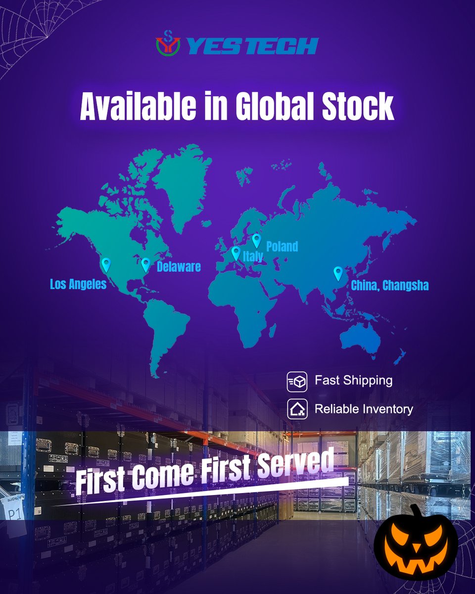 YESTECH_LED's tweet image. 🎃 Get ready for Halloween — and for your year-end events!
YES TECH brings you bright LED magic to make every stage shine — from festive setups to spectacular finales.
Get in touch with us or your sales manager NOW.
#YESTECH #LEDDisplay #StageDesign #MGseries #ProAV