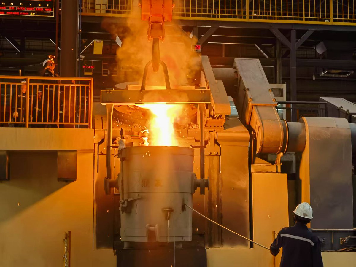 EngineeringGis's tweet image. Our New Foundry Center is Here!

Phase 1: 25,000 tons/year of wear-resistant castings. Phase 2: Another 25,000 tons/year of large steel castings. Located in Nanchang, this ¥597M project features smart manufacturing. 

#Foundry #SmartManufacturing