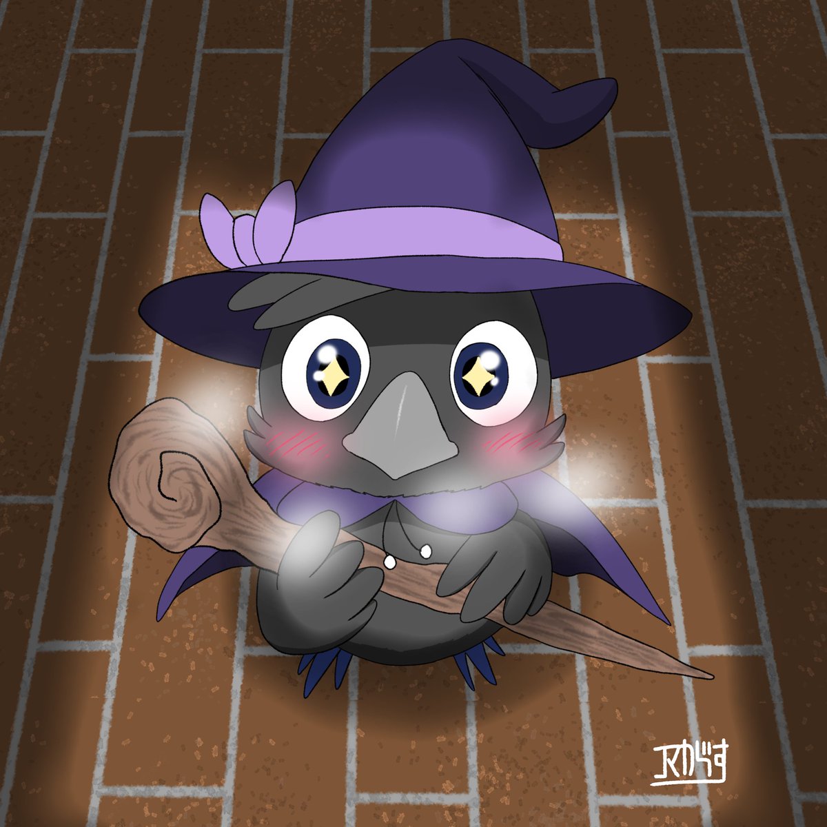 Komagarasu's tweet photo. ハロウィン コルくん https://t.co/2tM93QXdfw