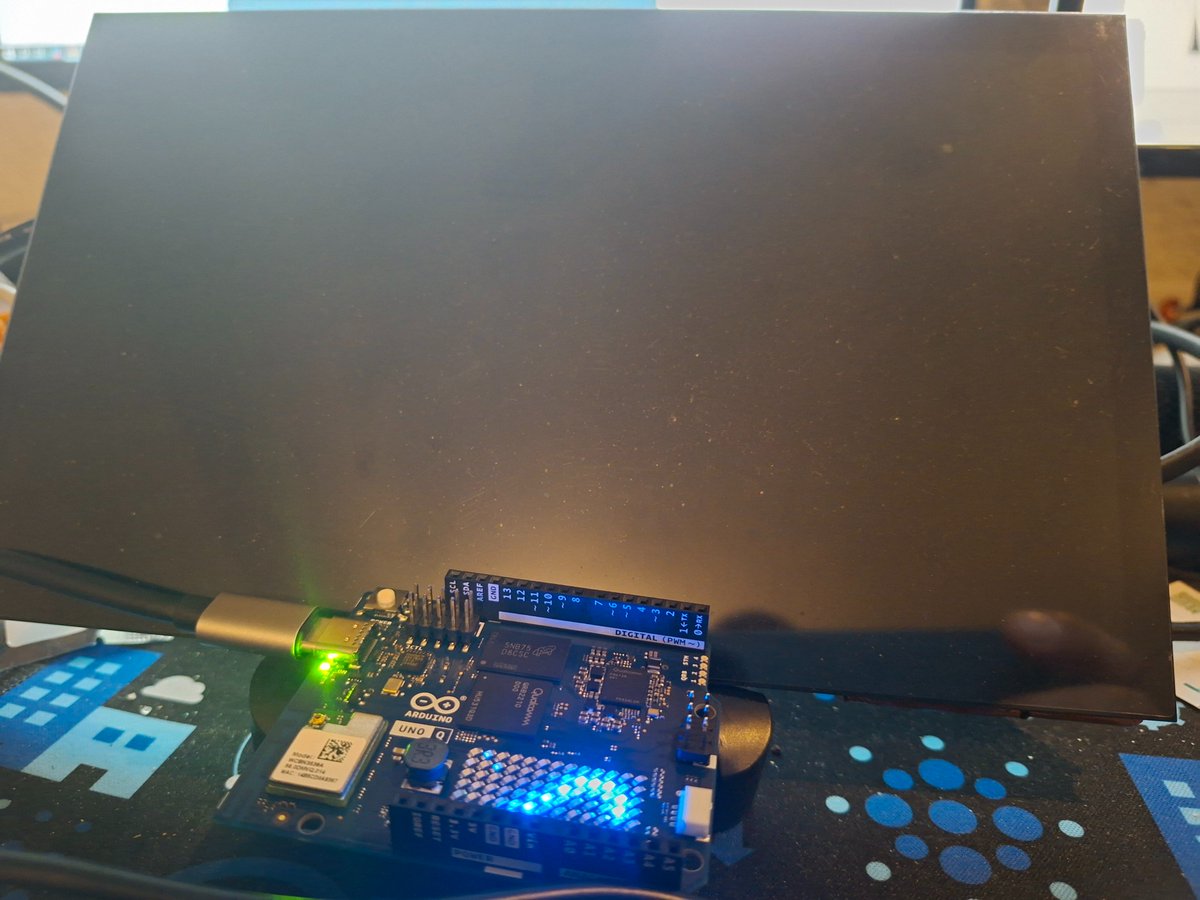 adpead's tweet image. What is the first thing one does when you have an epic new IoT device? Install .NET 10 on it ofcourse!!!
So far this @arduino Uno q is a really impressive little device. I can see it's going to be endless hours of fun.
#arduinounoq #iot #mvpbuzz #dotnet #dotnetconfsa