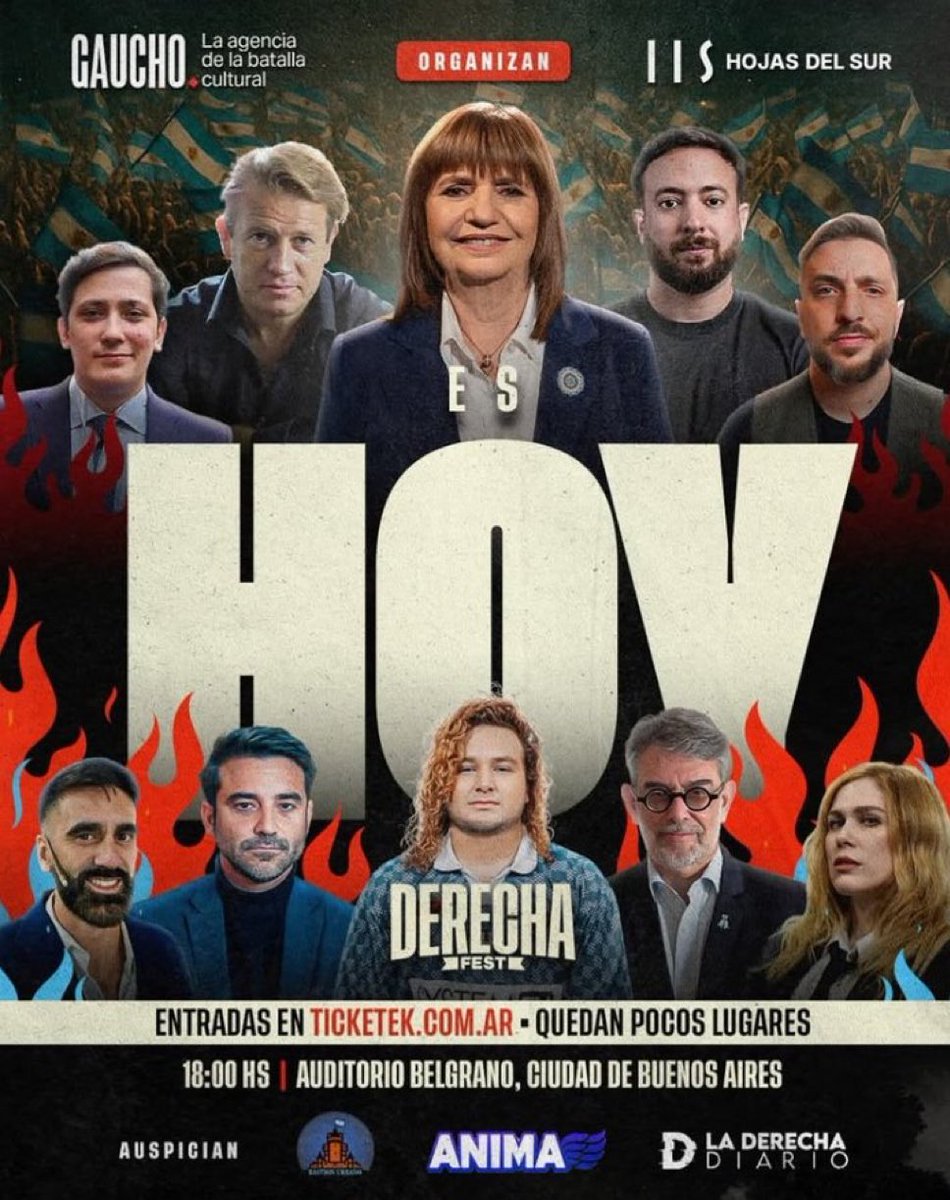 La “derecha”argentina es abortera, progre, sionista, anti natalista, anticristiana, anti patriótica, globalista, onlyfanera, pro inmigración limítrofe, etc.
Solo son unos progres que odian a las feministas y a los musulmanes, y se auto perciben “de derecha”.