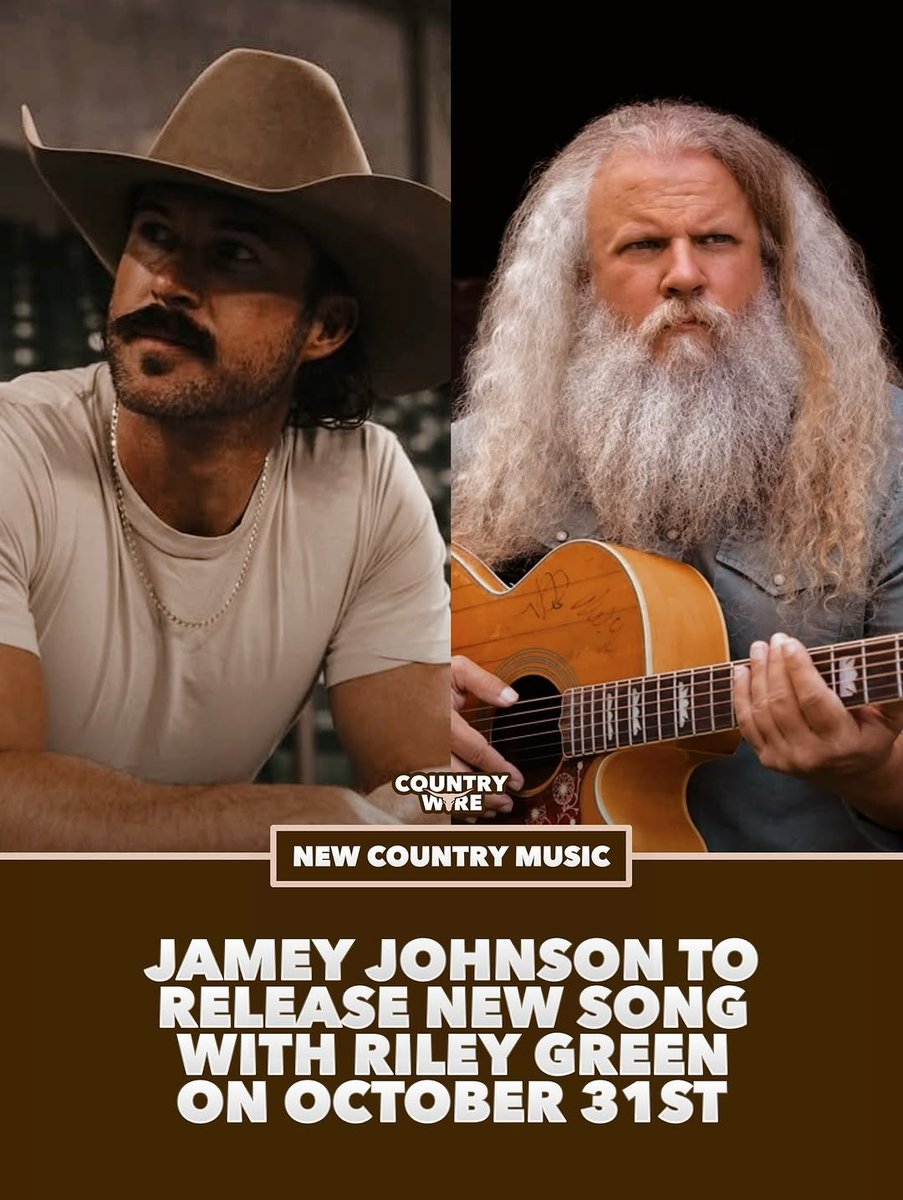 @jameyjohsonofficial to release new song Smoke featuring <a href="/rileygreen/">RileyGreen</a> this Friday, October 31st.