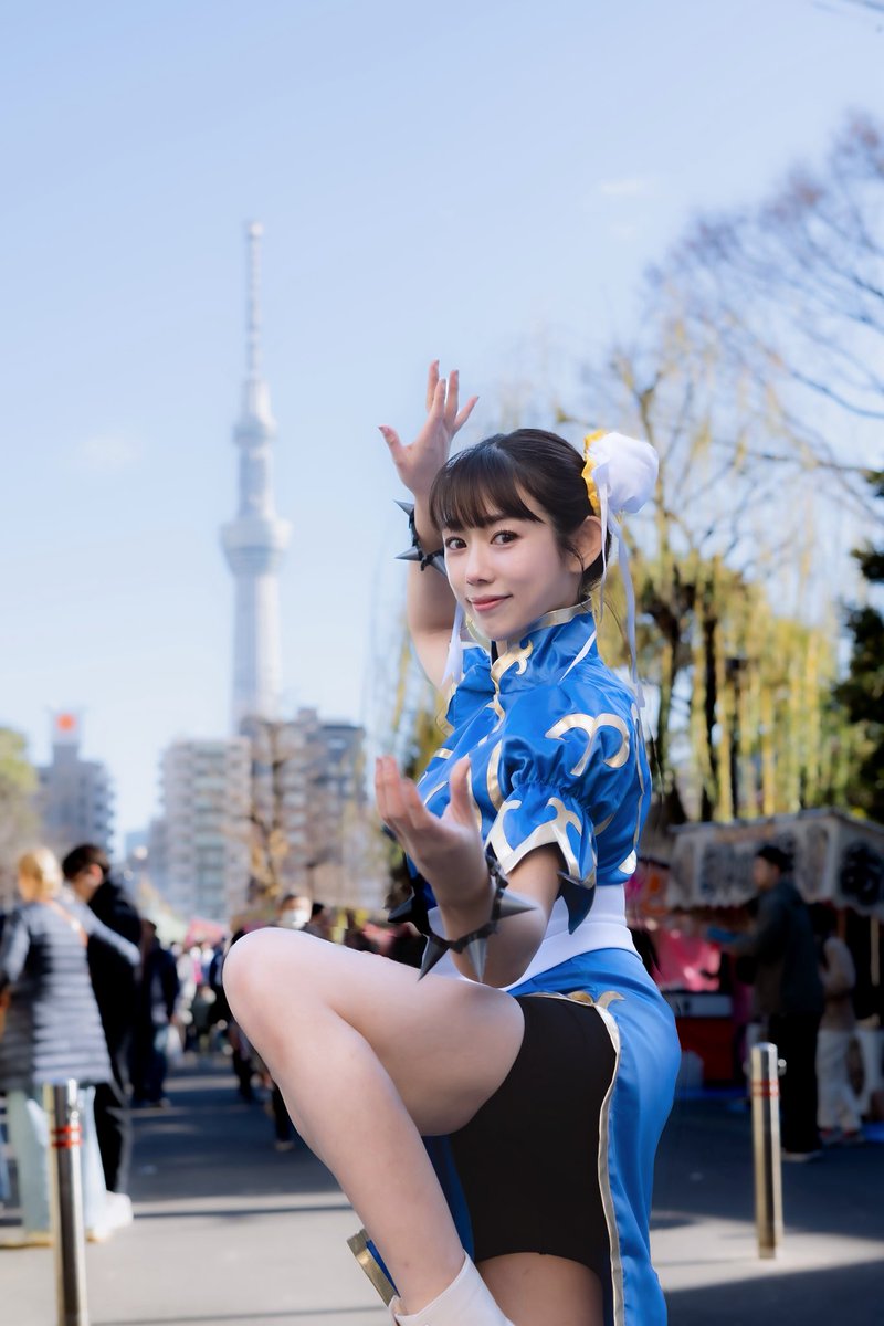 Happy Halloween Chun Li inスカイツリー🎃