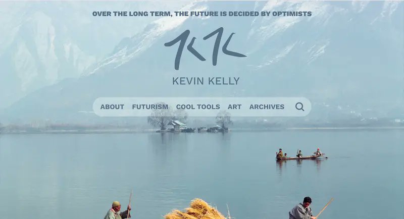 Kevin Kelly es autor de libros superventas como "Fuera de control" y es muy conocido en China.
El anciano cumple 73 añ