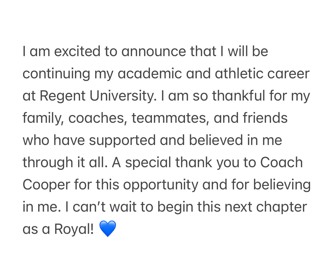 Thank you <a href="/CoachBriCooper/">Bri Cooper (Burger)</a> for everything! Go Royals!💙💚