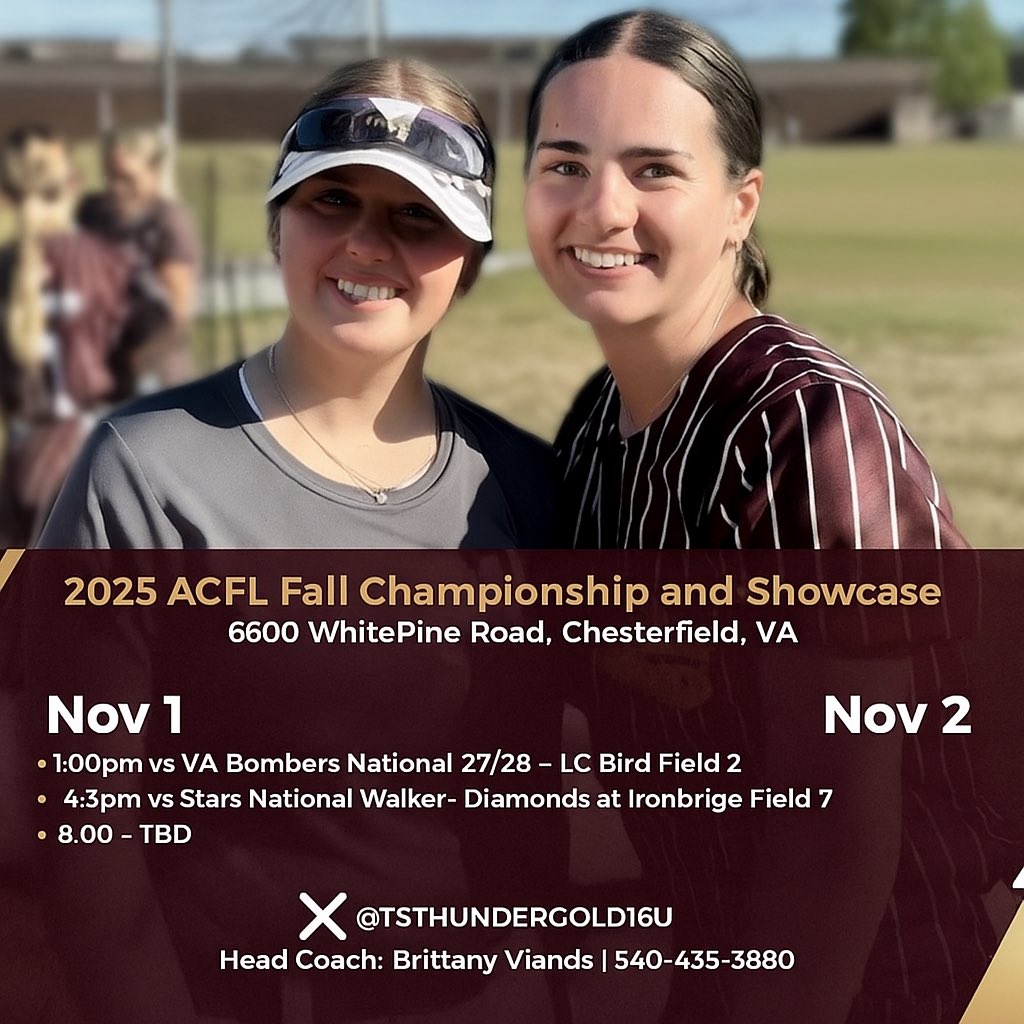 TSThunder16U's tweet photo. @LongwoodSB Come see us in Richmond, coach! https://t.co/XXrnxH8aeT