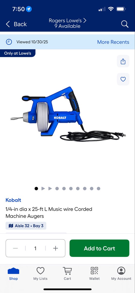 Do yourself a favor, buy one of these now…. You will need it at some point and it will save you 💰