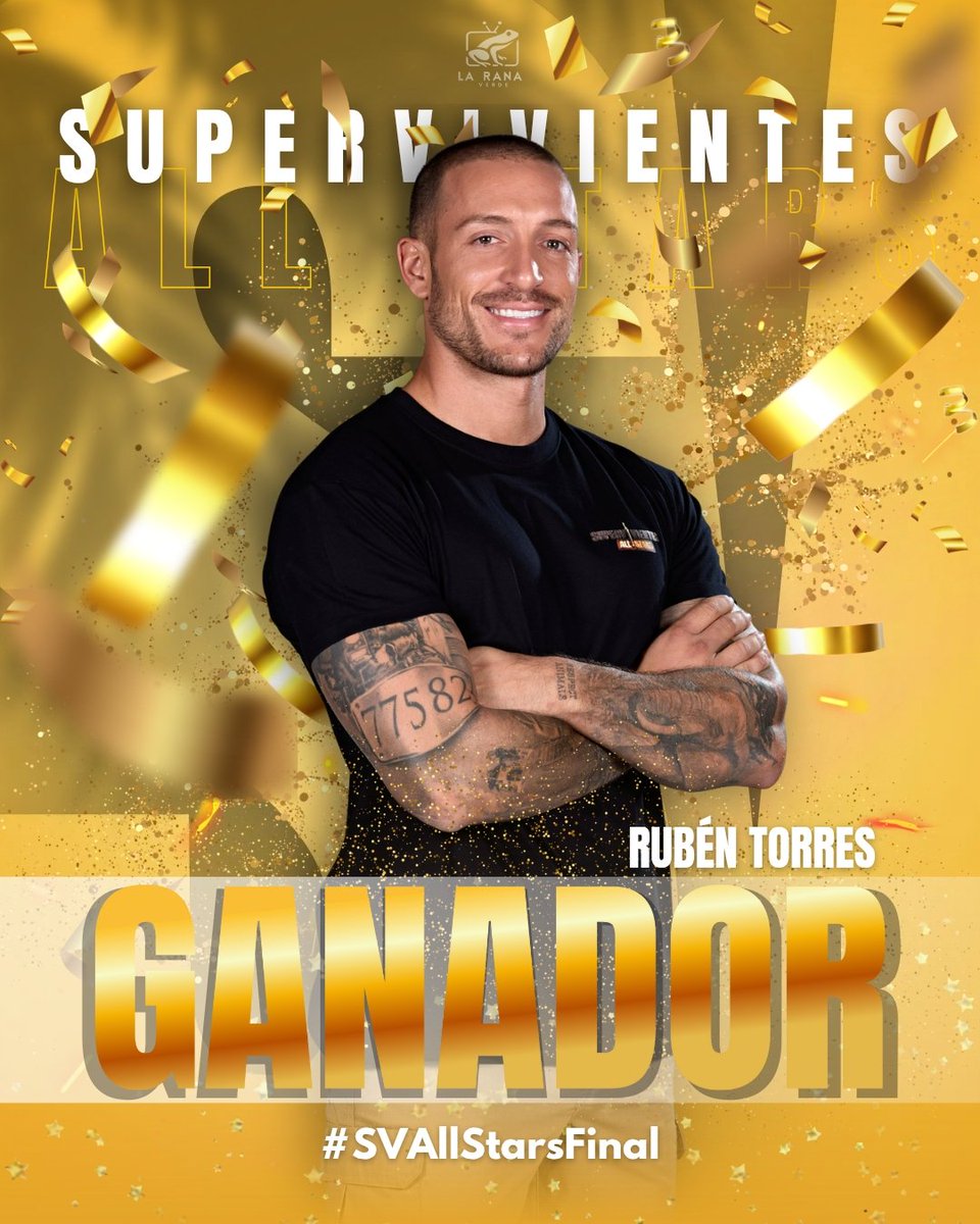 💥Rubén Torres se convierte en el GANADOR de la segunda edición de #SVAllStars 

¡Enhorabuena CAMPEÓN! 

#SVAllStarsFinal