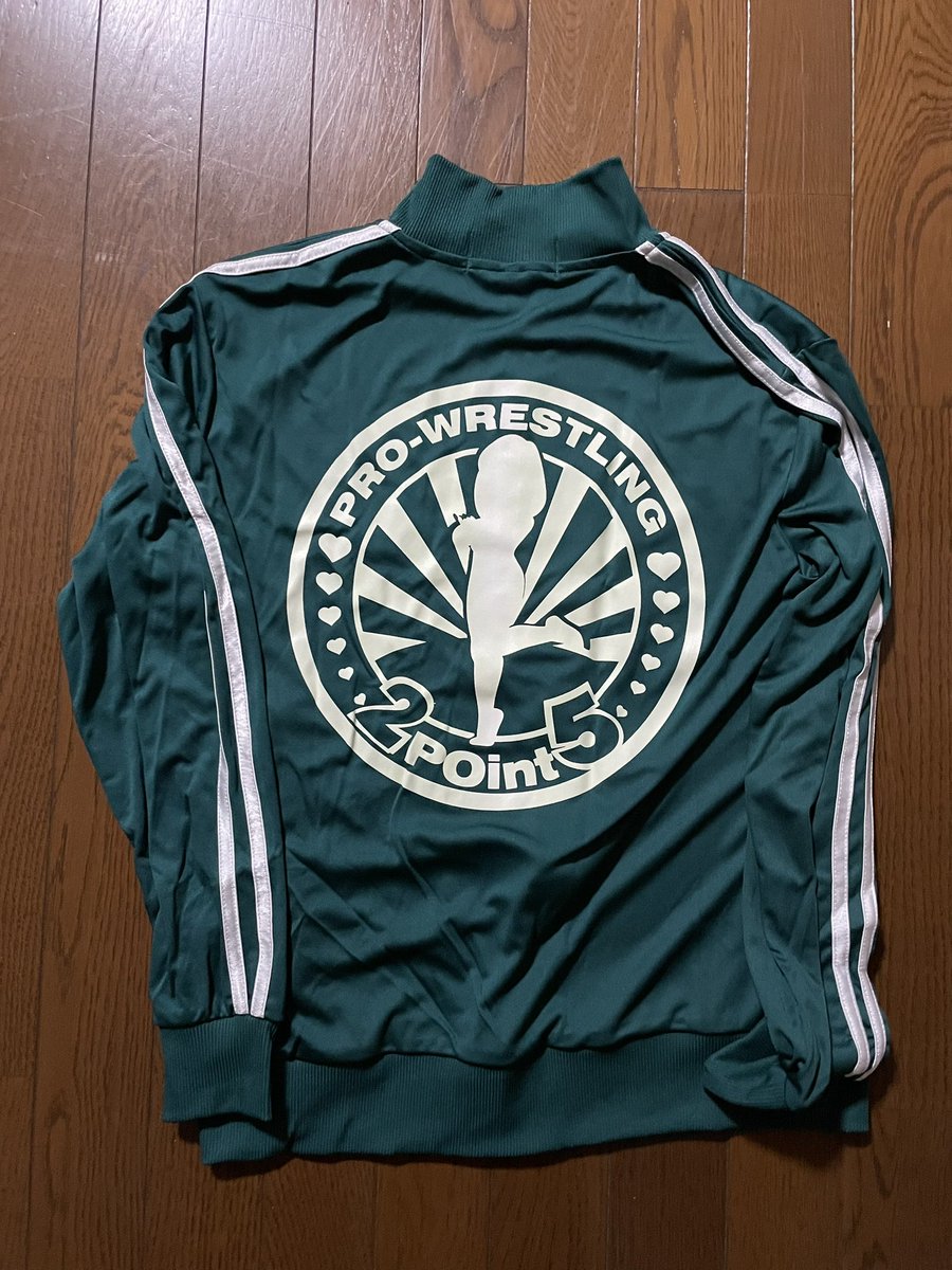 2p5女子プロレスジャージLサイズ上下。 選手用に製作した非売品