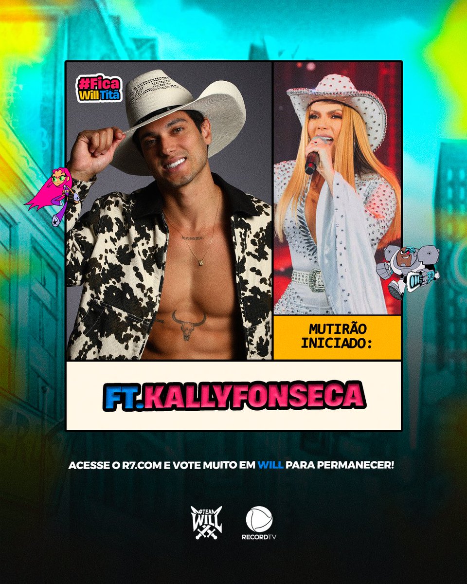 willguimaraes's tweet image. ⚔️ MUTIRÃO FEAT. @kallyfonsecaof INICIADO⚔️
🗳️ A cada 10 votos no Will, comente um emoji aqui.
✅ O voto é para FICAR. Vote no WILL!
⏰ ENCERRA ÁS 23h
🔗: record.r7.com/a-fazenda/a-fa…
#FicaWill #AFazenda17