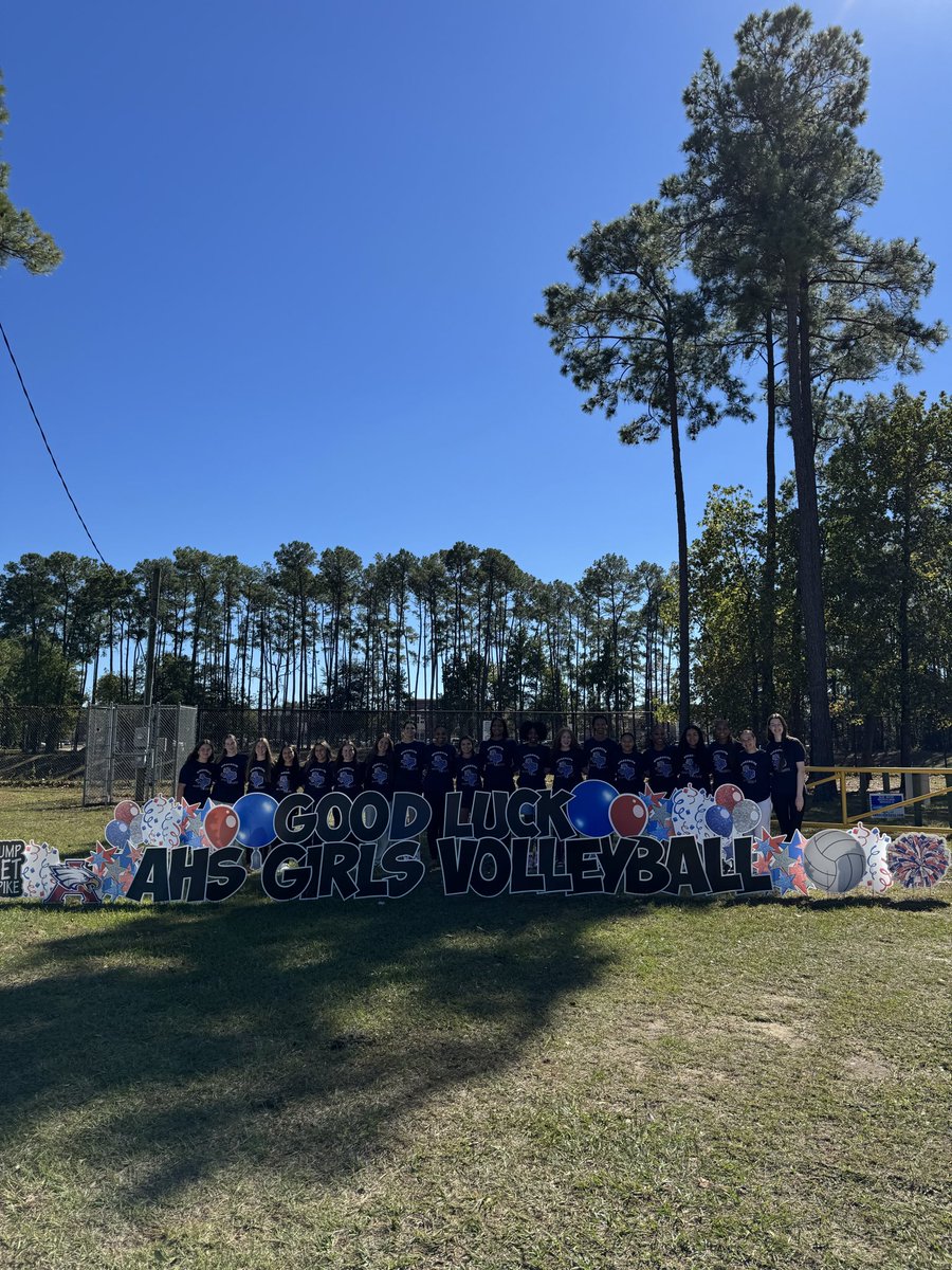 atascocita_vb's tweet image. BI-DISTRICT CHAMPS!!🔥🤩 3-0 win tonight &amp;amp; a great match played by our girls! Thank you to @ahsasbc for the sign outside the school &amp;amp; Mr. Falker for the support! 🤗